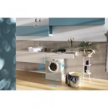 Candy AQUA 1142D1/2-S - Lavadora pequeña carga frontal 4Kgs, 8 programas, 1100rpm, 51cm ancho, display digital, clase A+AB, color blanco