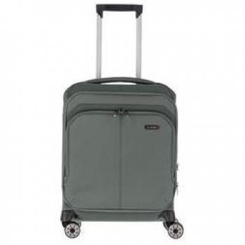 Travelite Priima Expandable Olive 4-Wheel Cabin Trolley 39L