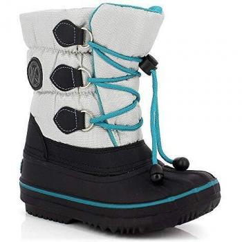 KIMBERFEEL Avalanche, Botas para Nieve para Niñas, Gris Oscuro, 28 EU