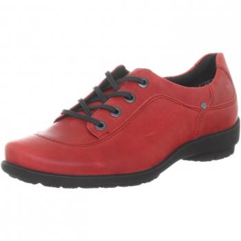 Vivo Hera California 50309 34059 50309 - Zapatos de cordones de cuero para mujer, color rojo, talla 36.5