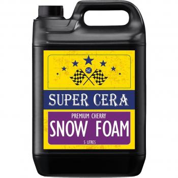 Super Cera mejores Snow Limpiador de champú de espuma con brillante de cera & aroma a cereza 5L para limpieza profesional & Valeting …