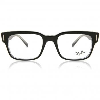 Ray-Ban RX 5388 2034 Gafas Graduadas para Hombre Negras con Armazón Negro y Lentes Recetados de 55 mm