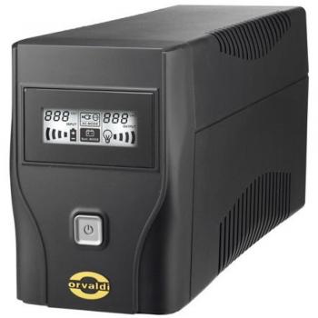 Orvaldi VPS 800 UPS Line-Interactive de 0.8 kVA y 480 W con 4 salidas AC