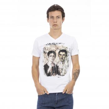 Trussardi Action White Cotton T-Shirt - XL