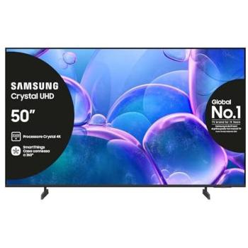 Samsung Televisor LED 50 4K Ultra HD Smart TV Tizen U7000F con HDR10, WiFi, 3 HDMI y 1 USB