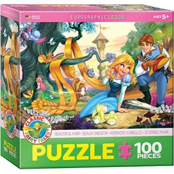 Eurographics Beautiful Hair 100-Piece Puzzle