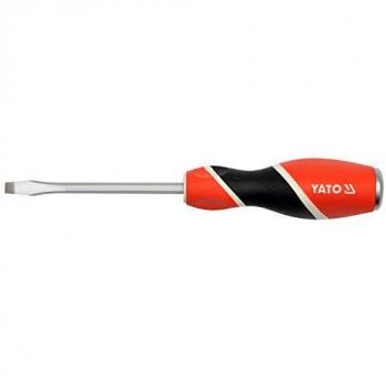 Destornillador manual Yato YT-25989, tipo plano, 8x150mm, material 6150CRV
