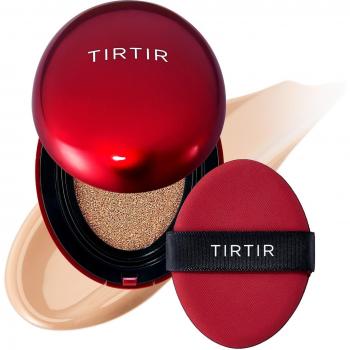 TIRTIR Mask Fit Red Cushion Foundation SPF40 PA++ 22N Shell Beige - 18g