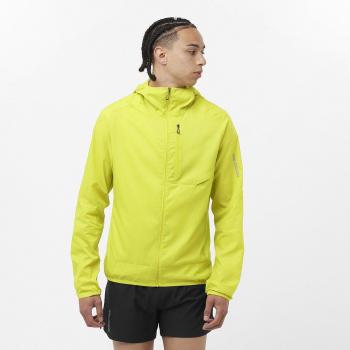 Salomon - Chaqueta cortavientos de hombre Bonatti Cross Wind Amarillo