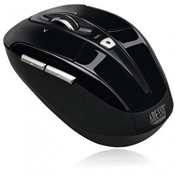 Adesso iMouse S60B - 2.4 GHz Wireless Programmable Nano Mouse