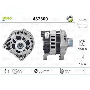 Alternador VALEO 437309 para BMW: Série 3, Série 5