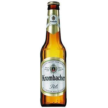 Krombacher - Cerveza Rubia Alemana Botella 33 cl