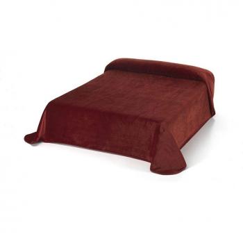 Manta Lisa Tacto Seda 480g/m2 Diseño MORA COLOR - Manta para sofá Mora Color