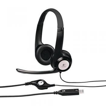 Logitech 981-000015 Clear Chat Comfort - Auriculares con micrófono