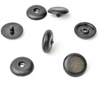 Topes para cinturón de seguridad, universales, 5 unidades, color negro