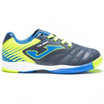Joma Toledo Jr 2003 Tojs.2003 Indoor - Zapatillas de fútbol sala para niños, diseño ligero y cómodo, suela de goma que proporciona un excelente agarre en superficies interiores, parte superior de material sintético con ref