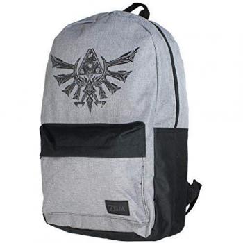 Mochila Infantil Difuzed Zelda Triforce 41 cm Gris