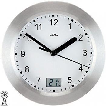 Reloj de Pared AMS W9223 Decorativo 17.0 x 17.0 x 6.0 cm
