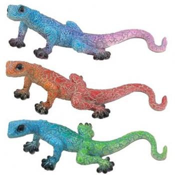 Figura de Lagarto Azul 3U Animales - Decoración Hogar 5x17x9cm