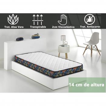 Dormio Sport-Visco - Colchón Viscoelástico 90x190x14.