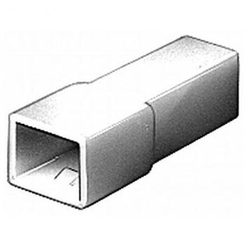 Caja de conectores HELLA 8JD 008 152-001 - 1 polo - Conector: Conector plano