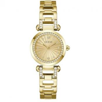 Guess Ginger Golden Women's Watch with Steel Bracelet - GW0869L4
