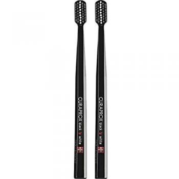 Curaprox Black Is White Ultra Soft Toothbrushes 2 Pack
