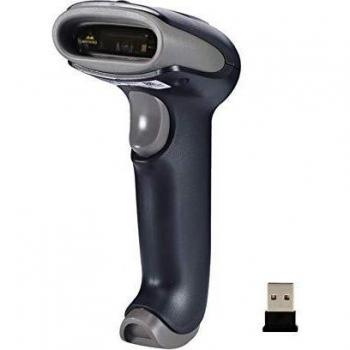 Phoenix Technologies Lector de Código de Barras 2D, QR, Portátil Láser, Inalámbrico y con Cable USB, Luz, Batería, 300 Escaneos por Segundo