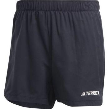 Pantalones cortos de trail adidas Terrex Multi 5inch para hombre, color negro, talla XS