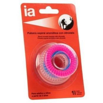 Pulsera Espiral de Citronela Interapothek (3 unidades)