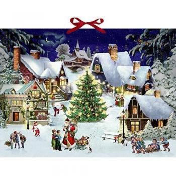 Wandkalender - Weihnachten im Dorf