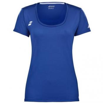 Babolat Play Cap Sleeve Camiseta De Manga Corta Mujeres - Azul, camiseta de manga corta para mujer, color azul, modelo Play Cap Sleeve