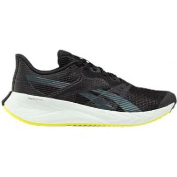 Reebok Energen Tech Plus Running Shoes - Unisex, Black/Aqudus/Acid Yellow, Size EU 40