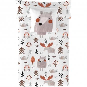 Funda Nórdica Icehome Wild Forest Cama de 105/110 (180 x 220 cm) - Juego de fundas nórdicas de 2 piezas