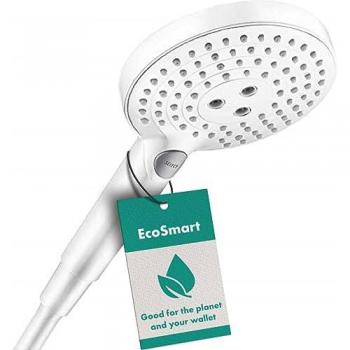 Hansgrohe Raindance Select S Rociador de Ducha 120 mm 3 Chorros EcoSmart Blanco Mate, Modelo 26531700
