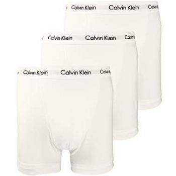 Calvin Klein Men's Cotton Stretch 3-Pack Trunks - White - Size: Large