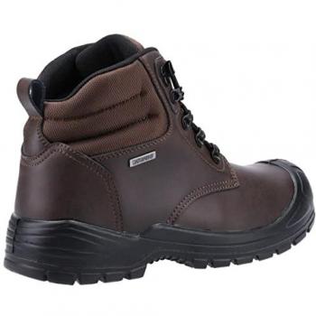 Amblers Safety 241 Waterproof Leather Lace-Up Boots - Brown UK Size 13