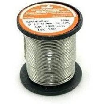 Edm Estaño Carrete 1.0 Mm 60% 100 G.Electronica