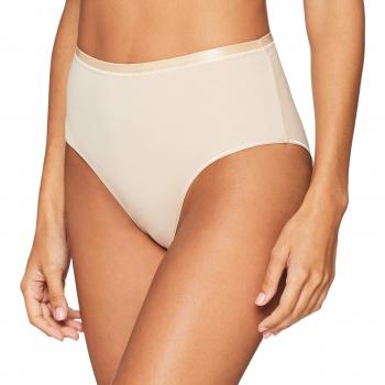 Hanro Cotton Sensation Maxi Slip, Braga Alta para Mujer, Beige