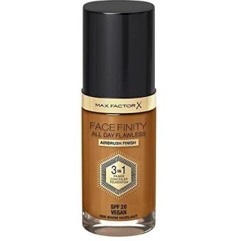 Max Factor Facefinity 3-in-1 All Day Flawless Liquid Foundation, SPF 20 - 98 Warm Hazelnut, 30 ml