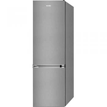 Wonder WDF0121FFX Frigorífico Combinado 2 Puertas Inox. No Frost y Multi Air Flow. Bajo nivel Sonoro. A+/F
