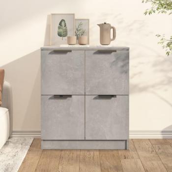 Aparador de madera contrachapada 60x30x70 cm - Mueble de Almacenaje de Salón, Armarios con Puertas, Cajón de Madera, Buffet para salón Moderno, Armario Auxiliar,