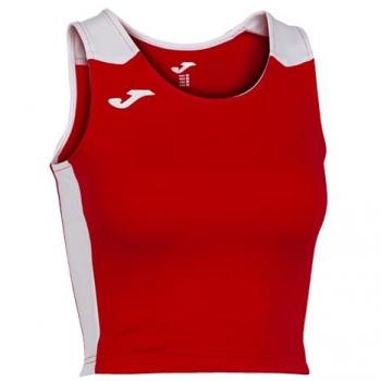 Top Deportivo Mujer Joma Record II Rojo Blanco