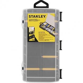 Stanley 10-Compartment Essential Organizer, Yellow-Black