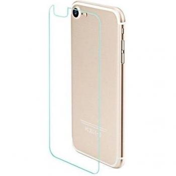 Protector de pantalla Cristal templado para Iphone 7 Trasero l Calidad HD, Grosor 0,3mm, Bordes redondeados 2,5D, alta resistencia a golpes 9H. No deja burbujas en la colocación
