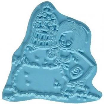 Stamping Bella Cling Rubber Stamp 3.75X5-Valerie W/Snowman