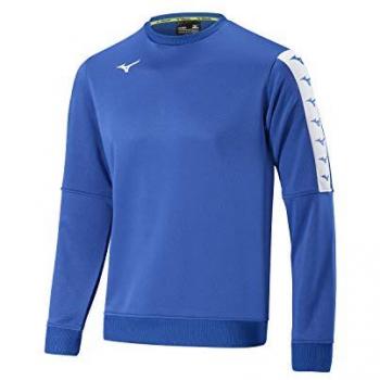 Mizuno Nara Training Sweatshirt Blue XL Men's Performance Hoodie
