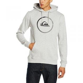 Quiksilver Everactivcheck M OTLR SGRH - Sudadera para hombre, color gris, talla L