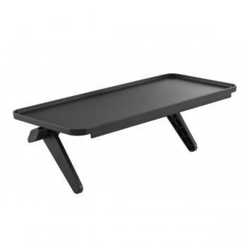 Soporte para Televisor Sopar 23189 y Soporte para Tablet Reflecta Vassoio MBB300, Color Negro