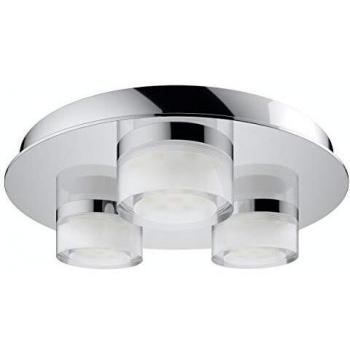 Plafón LED Amalfi 3 luces 4000K Cromo IP44